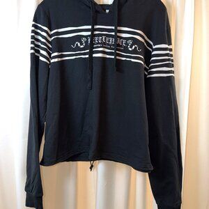 Womens "BEETLEJUICE The afterlife's leading Bio-exorcist" Long Sleeve Hoodie Tee